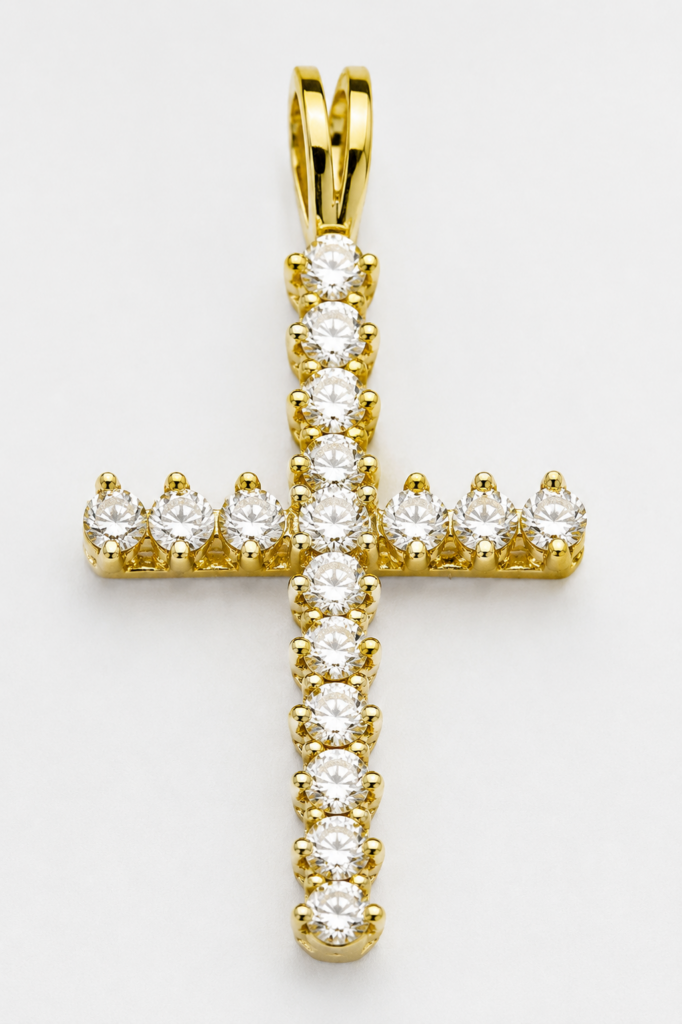 Diamond Cross Pendant