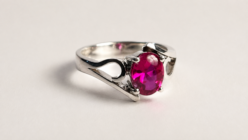Oval Ruby Ring