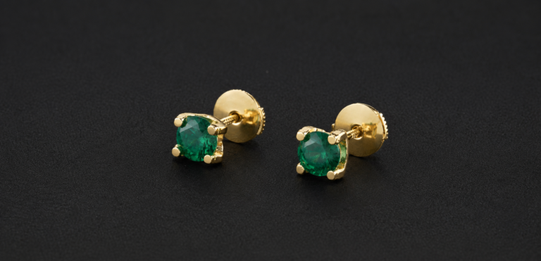 Colombian Emerald Earrings